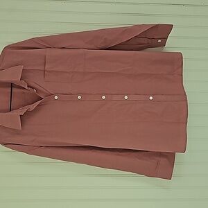 Amazon pink button down shirt 4xl